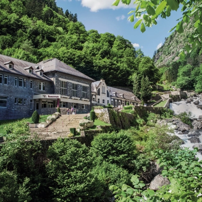 Façade Thermes de Griffons